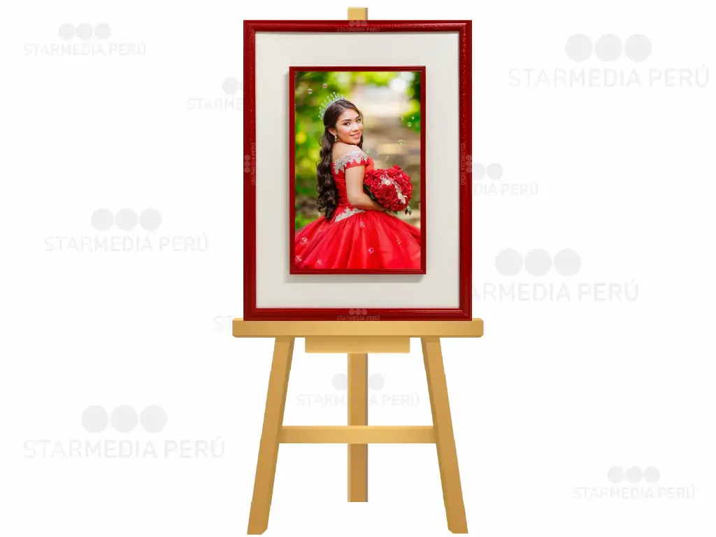 Cuadro de Firmas Rojo [CFRJ01600].webp