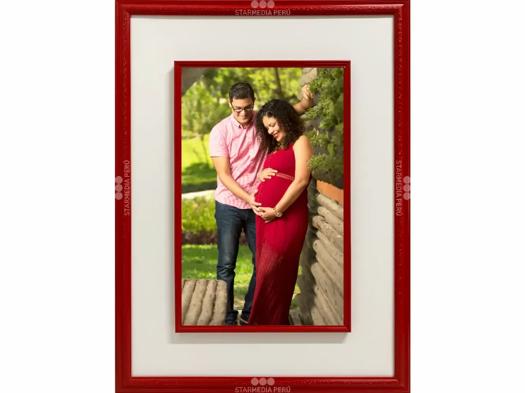 Cuadro de Firmas Rojo [CFRJ01300].webp