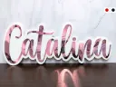 Nombre Personalizado en Foam