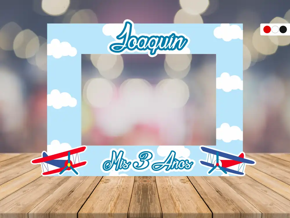 Selfie Infantil Avión