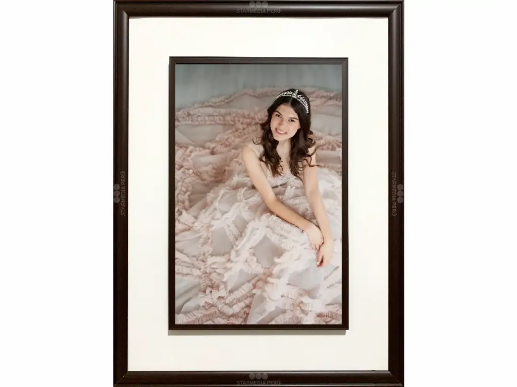 [CFMAOS1000] Cuadro de Firmas Marrón Oscuro