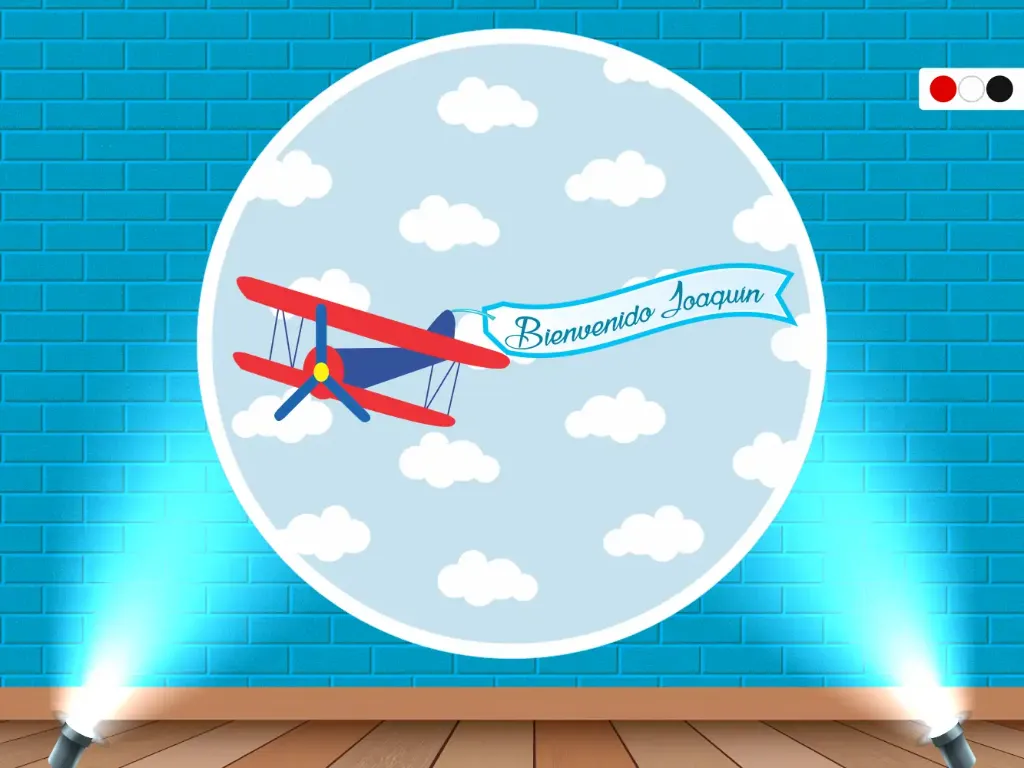 Fondo de Pared Avión