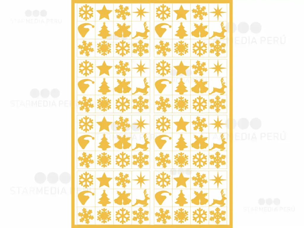 Vinilo de Corte Decorativo Navidad