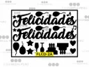 Vinil de Corte Felicidades