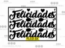 Vinil de Corte Felicidades