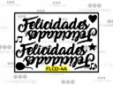 Vinil de Corte Felicidades