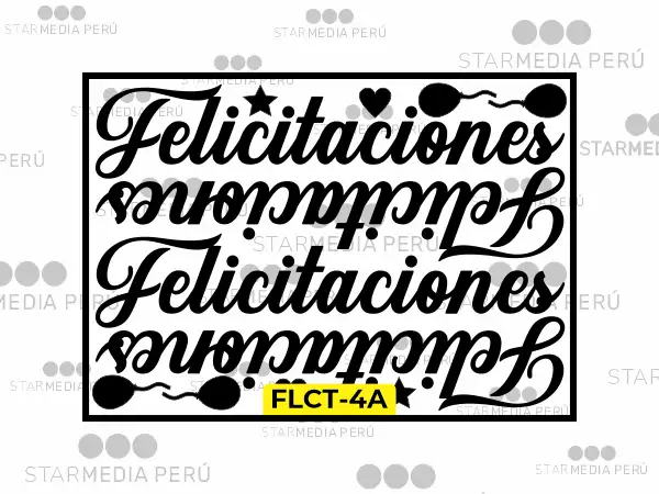 Vinil de Corte Felicidades