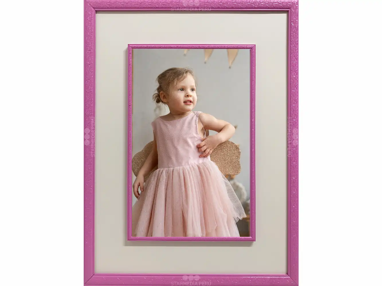 [CFRO1000M] Cuadro de Firmas Rosado Mediano