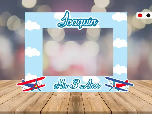 Selfie Infantil Avión