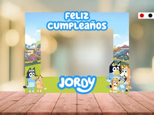 Selfie Infantil Bluey