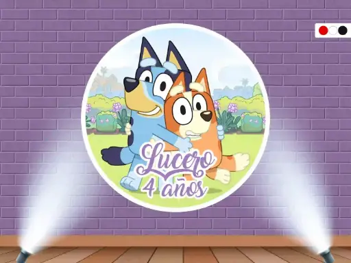 Fondo Infantil Bluey and Bingo